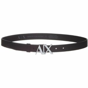 Cintura donna con Fibbia con Logo Skinny Armani Exchange